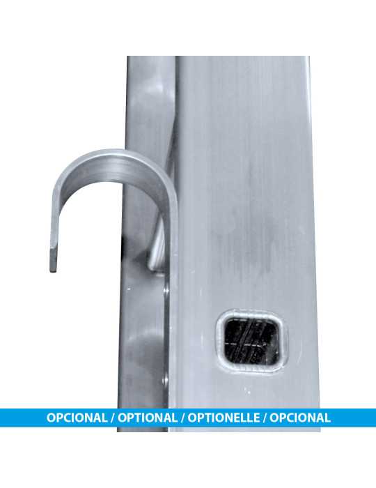 Escalera KTL doble extension manual con base Industrial