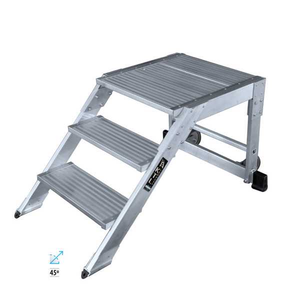 Escalera KTL MAX taburete fijo 45 grados