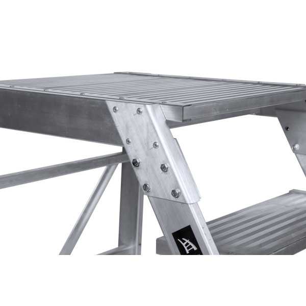 Escalera KTL MAX taburete fijo 45 grados