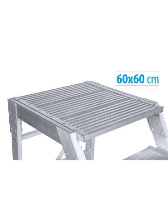 Escalera KTL MAX taburete fijo 45 grados