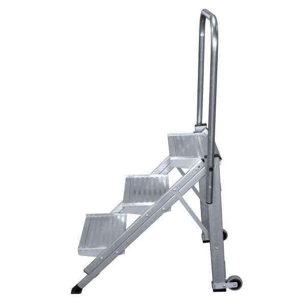 Taburete KTL K-FOLD plegable con barandilla