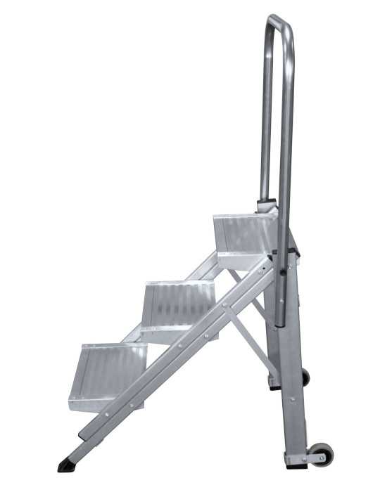 Taburete KTL K-FOLD plegable con barandilla