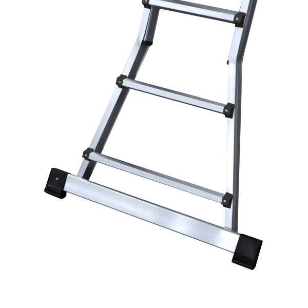 Escalera KTL K1 telescópica multifunción con base