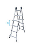 Escalera KTL K1 telescópica multifunción sin base