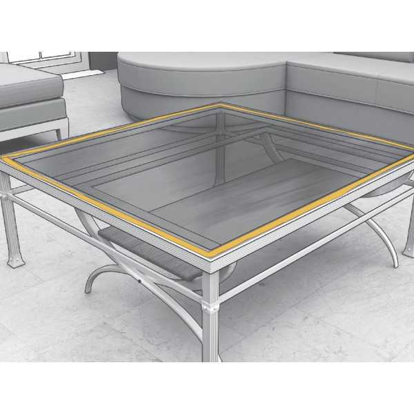 Lote de 4 unidades Sikaflex-112 Crystal Clear 290 ML Cartucho SIKA