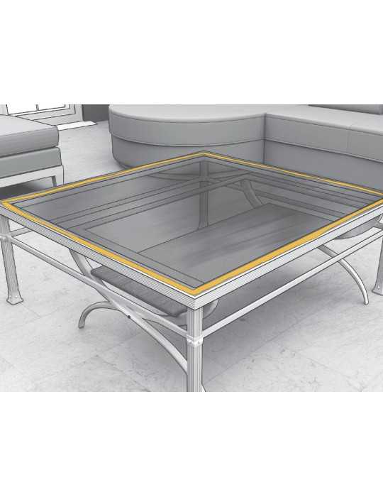 Lote de 4 unidades Sikaflex-112 Crystal Clear 290 ML Cartucho SIKA