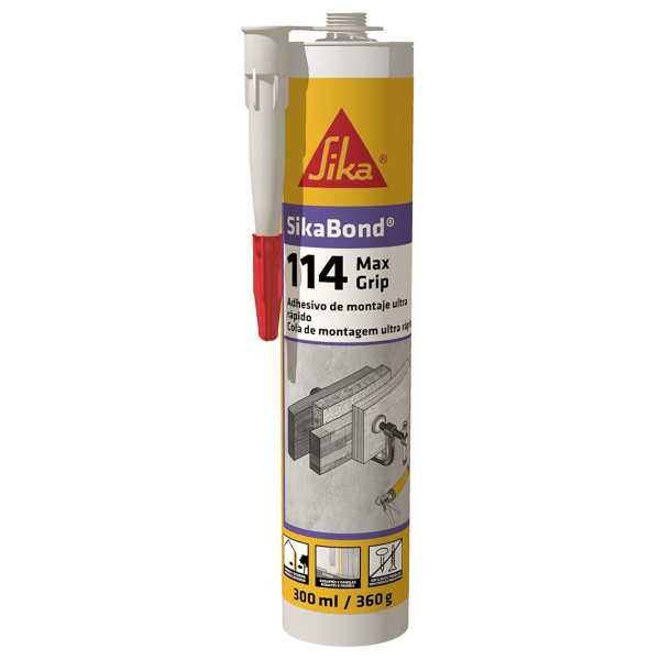 Lote de 3 unidades SikaBond-114 Max Grip 300 ML Cartucho SIKA