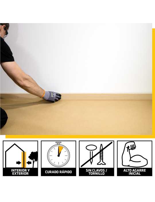 Lote de 3 unidades SikaBond-114 Max Grip 300 ML Cartucho SIKA