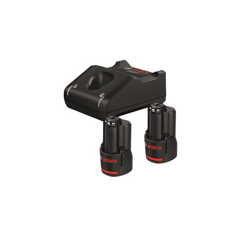 Bateria BOSCH cargador p.set 2x12v 2,0ah + GAL12V-40 PRO