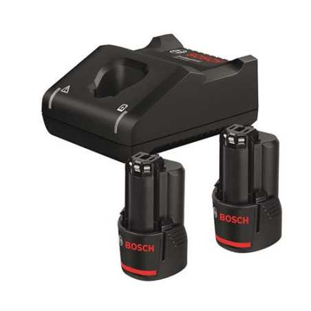 Bateria BOSCH cargador p.set 2x12v 2,0ah + GAL12V-40 PRO