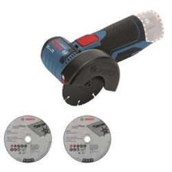 Miniamoladora BOSCH sin bateria GWS 12v-76 professional