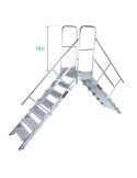 Escalera KTL MAX doble acceso 45 grados