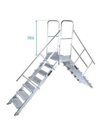 Escalera KTL MAX doble acceso 60 grados