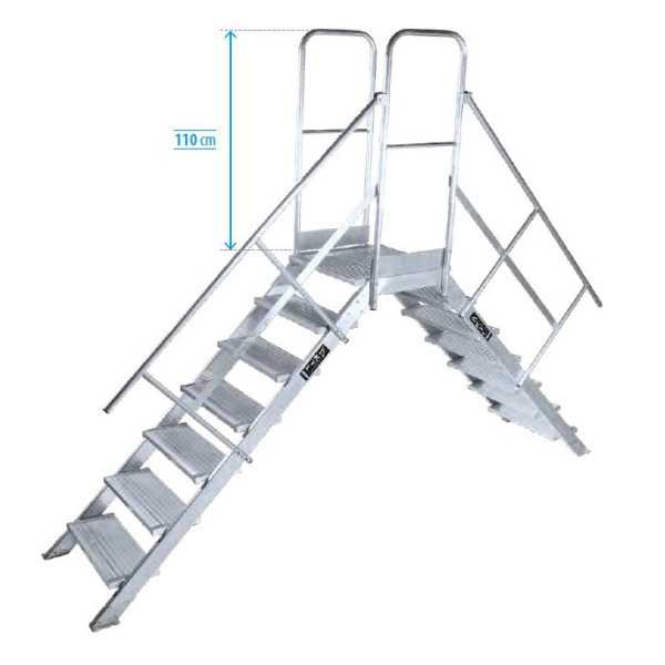Escalera KTL MAX doble acceso 60 grados