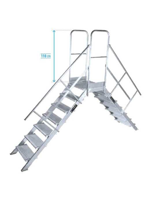 Escalera KTL MAX doble acceso 60 grados