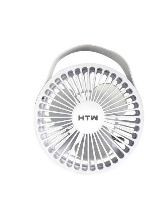 Ventilador De Mesa Mini 5W Blanco Vmi-05Tp HTW