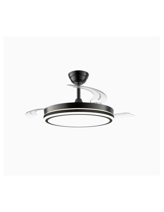 Ventilador Techo Night Evo Dc 60W 3Cct/Dim Negro CRISTALRECORD