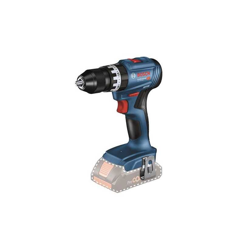 Taladro percutor BOSCH sin bateria GSB 18v-45 profesional