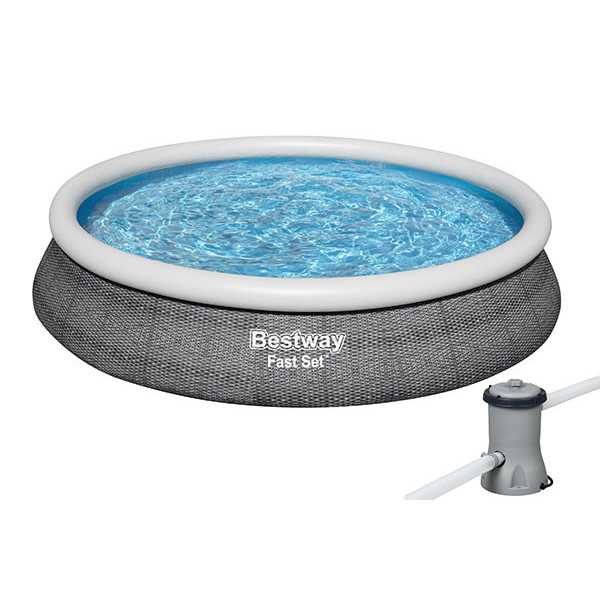 Piscina Autoportante 57313 457X84 C/Depuradora BESTWAY