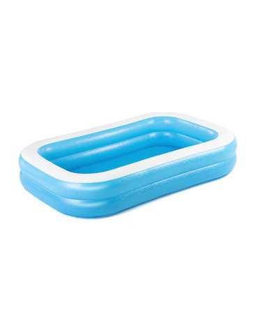Piscina Hinchable Blue Rectangular Family Pool BESTWAY 262X175X51 6 Años