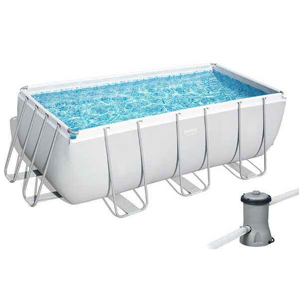 Piscina Rectangular 412X201Xh122 BESTWAY