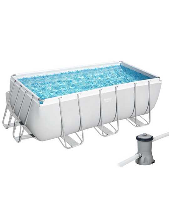 Piscina Rectangular 412X201Xh122 BESTWAY