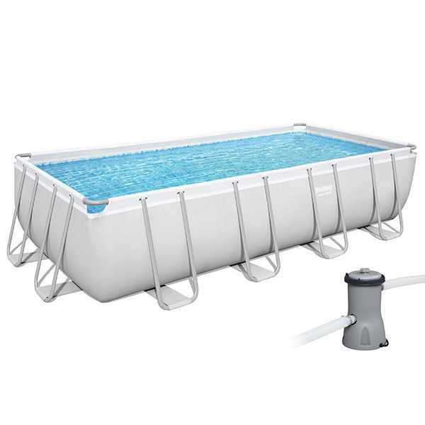 Piscina Rectangular 488X244Xh122 BESTWAY 56670