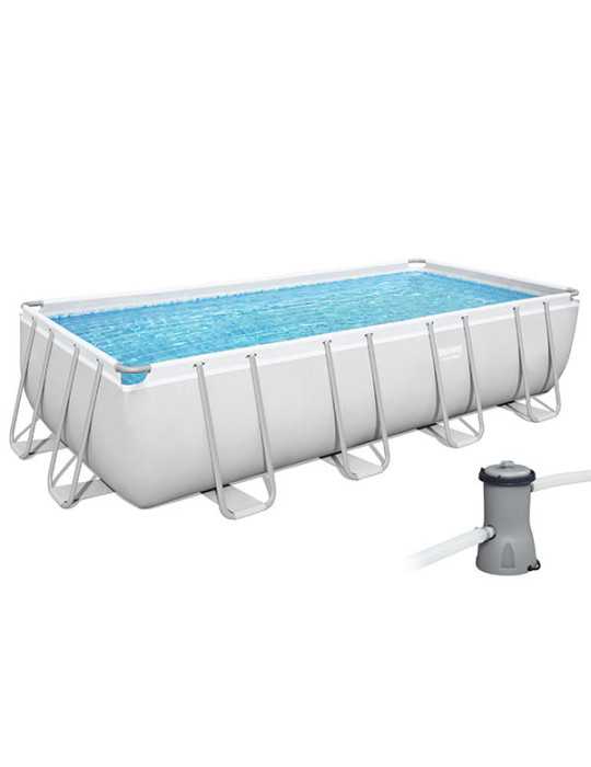 Piscina Rectangular 488X244Xh122 BESTWAY 56670