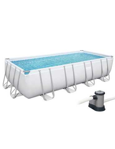 Piscina Rectangular 549X274X122 56465 C/Acc. BESTWAY