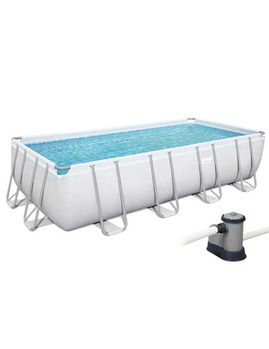 Piscina Rectangular 549X274X122 56465 C/Acc. BESTWAY