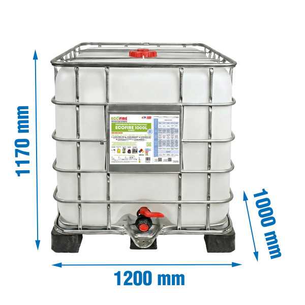 ECOFIRE Fighting FOR1000 Forest 1000 L