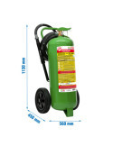Carro ECOFIRE Fighting EXT0040 Verde 40 L