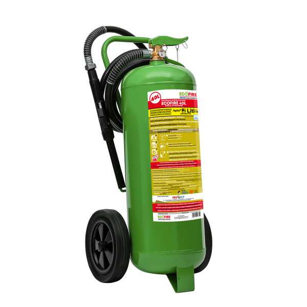 Carro ECOFIRE Fighting EXT0040 Verde 40 L