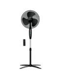 Ventilador Pie Nametil con mando y Temporizador 43Cm 45W Negro GARSACO