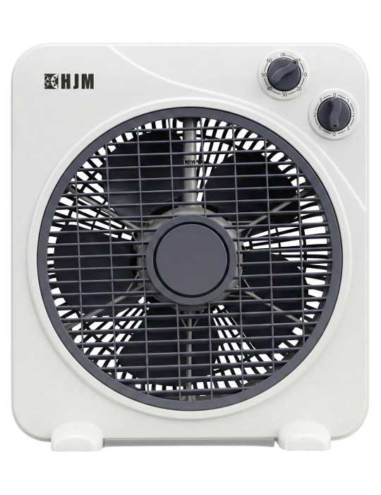 Ventilador Boxfan Aspas De 25Cm 40W 3 Velocidades HJM