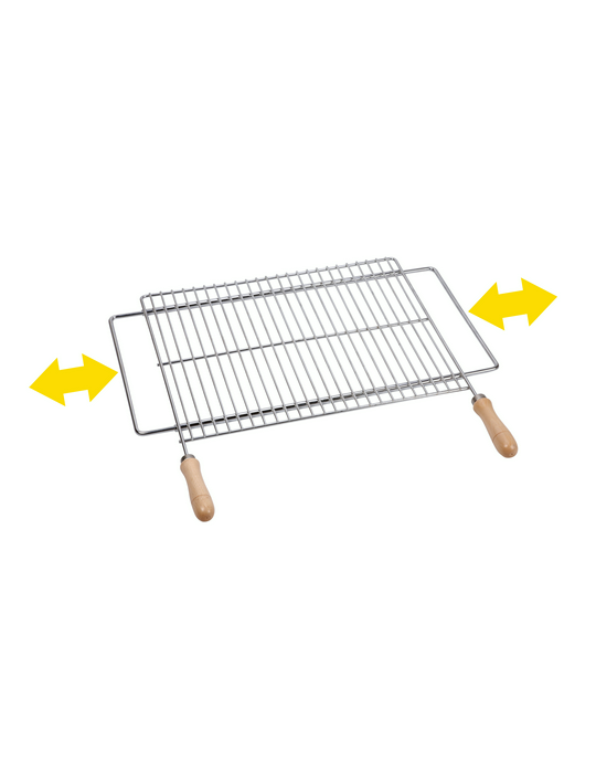 Parrilla extensible SAUVIC 70x40 cincada 2726