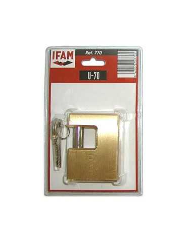 Candado serie U U-70 00770 IFAM