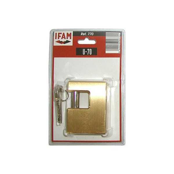 Candado serie U U-70 00770 IFAM