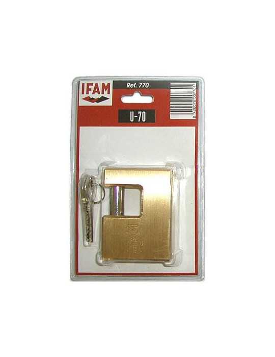 Candado serie U U-70 00770 IFAM
