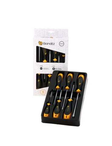 Juego 6 destornilladores pz-recto 230902 BIANDITZ