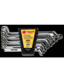 Set 8 llaves acodadas 6X7 - 20X22 8008 MEDID