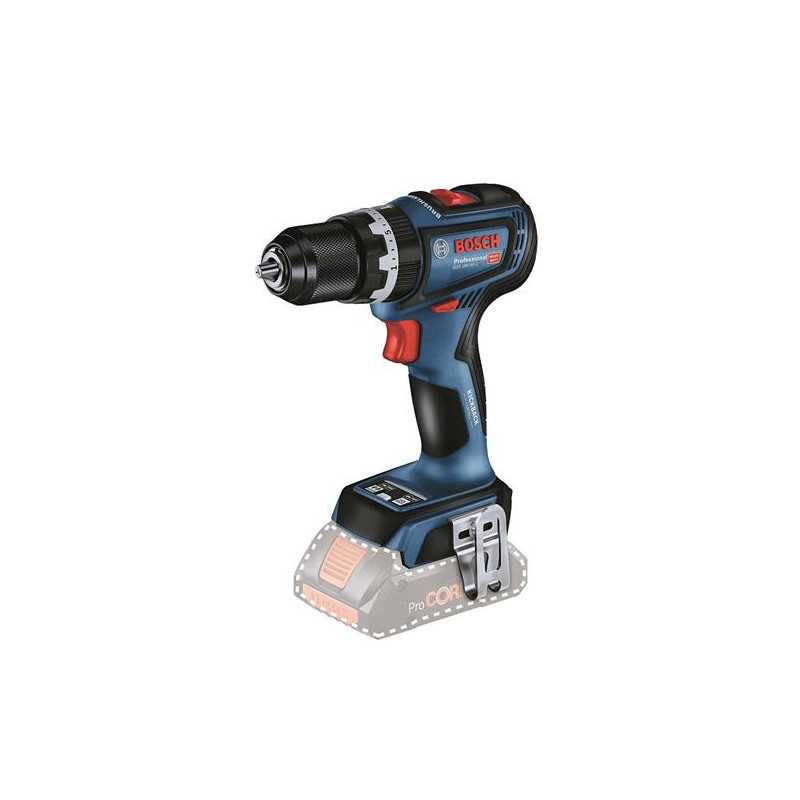 Taladro percutor BOSCH sin bateria GSB 18v-90 C profesional