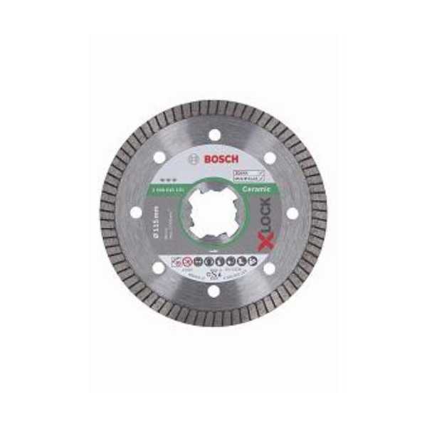 Disco diamante x-lock best ceramic extracle turbo BOSCH