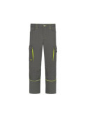 Pantalon stretch con vivos fluor gris L9000 Talla 46 VESIN