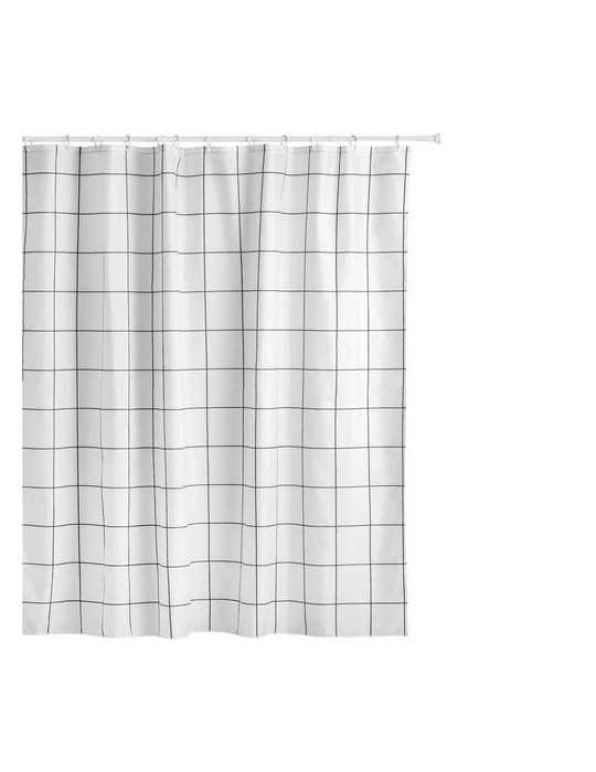 Cortina baño 220X200 industrial poliester 5520211 TATAY
