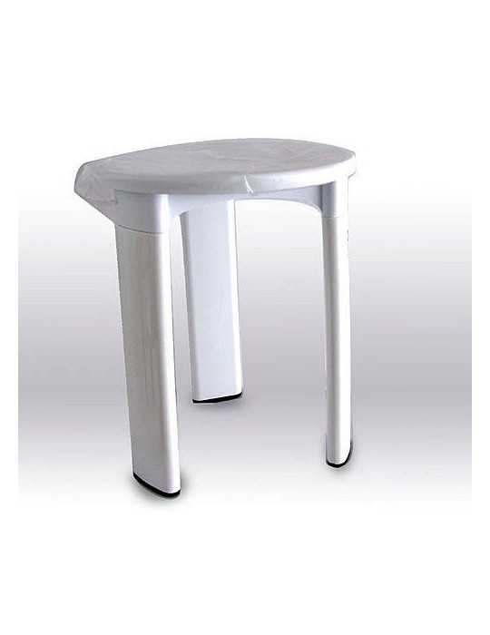 Taburete baño blanco 4430001 TATAY