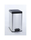 Cubo iml metalizado cierre pedal slim 40L 213298 CURVER
