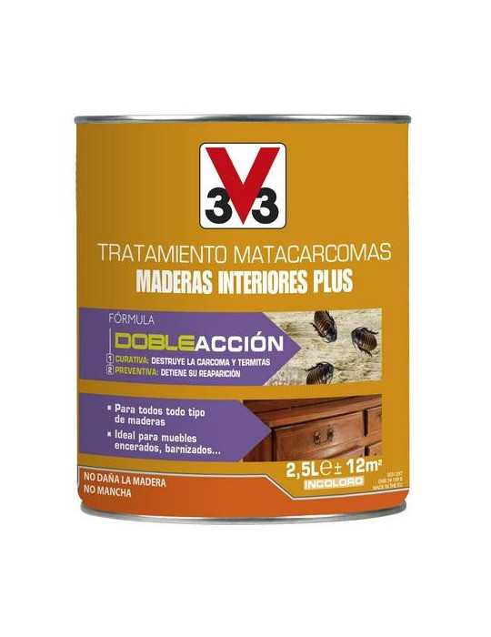 Matacarcomas maderas interior plus 2,5L V33