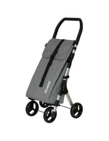 Carro d/compra 46L muuvi up textured gris 4R PLAY