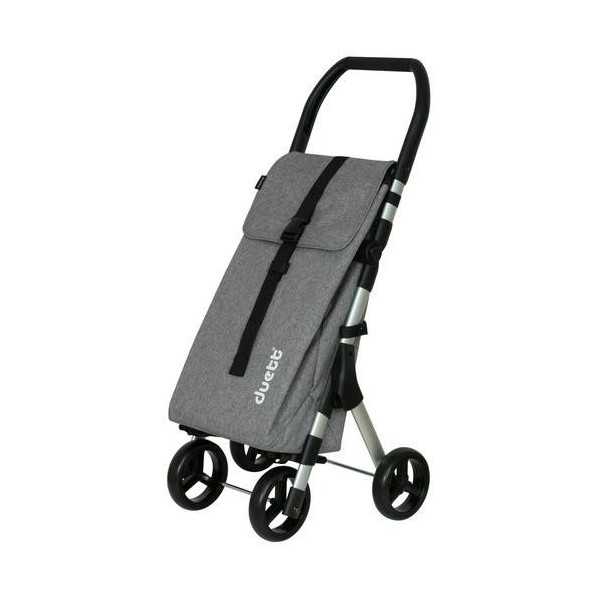 Carro d/compra 46L muuvi up textured gris 4R PLAY